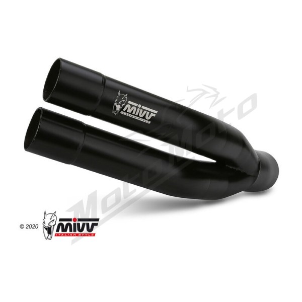 MIVV Double Gun Silencer Yamaha MT-03 320cc 16-25