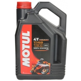 Alyva MOTUL 7100 10W30 Sintetinė - 4T - 4L