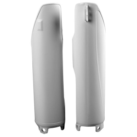 Fork covers white CEMOTO HONDA CR 125-500cc 1995-2003