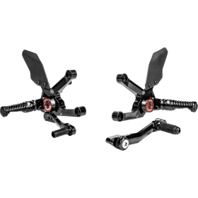 GILLES TOOLING MUE2 Rearset Triumph Speed Triple 1200 22-24