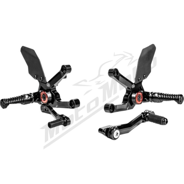 GILLES TOOLING MUE2 Rearset Triumph Speed Triple 1200 22-24