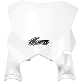 UFo Priekinio Numerio Lentelė Kawasaki KX / KXF 250-450cc 16-> Balta