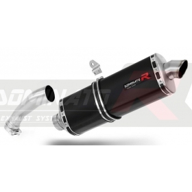 Exhaust silencer Dominator P7 BLACK BMW R1200GS Adventure 2008-2009