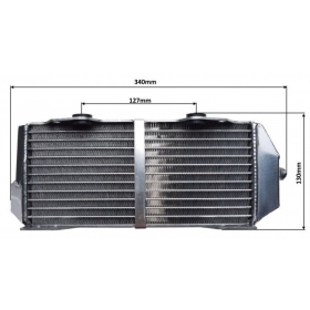 RADIATOR SET SUZUKI DRZ400S / DRZ400SM 2000-2022