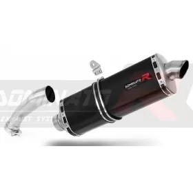Exhaust silencer Dominator P7 BLACK BMW R1200GS Adventure 2008-2009