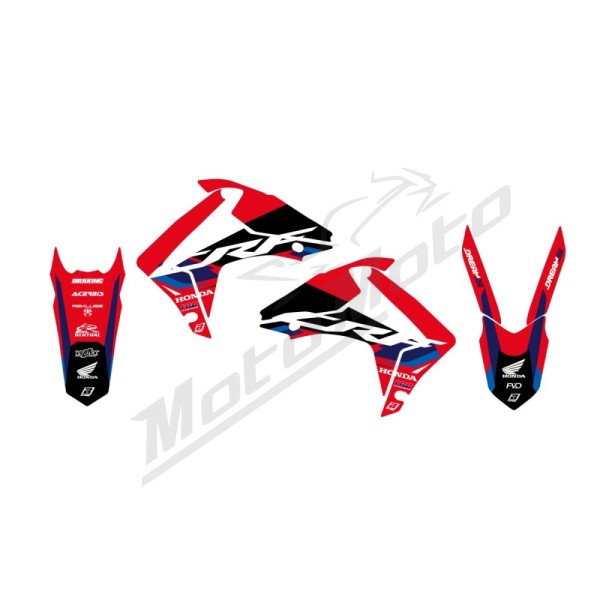 BLACKBIRD RACING Dream 5 Graphic Kit Honda CRF 250-450cc 13-17