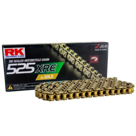 Rk drive chain GB525XRE (xw-ring) gold color
