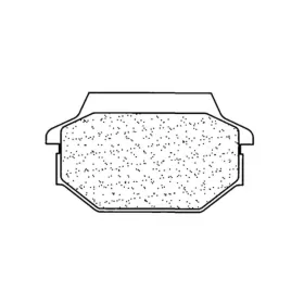 CL BRAKES 3068SC Scooter Sintered Metal Brake pads KYMCO PEOPLE / SUPER 50 99-13