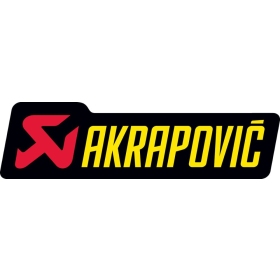 Akrapovic lipdukas 70x20mm