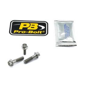 PRO BOLT Titanium Brake & Clutch Lever  Pinch Bolt Kit Husqvarna / KTM 450-1290cc 04-24