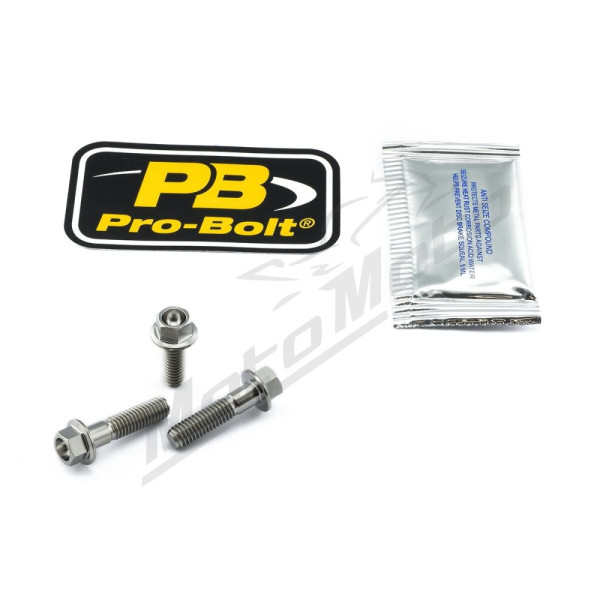 PRO BOLT Titanium Brake & Clutch Lever  Pinch Bolt Kit Husqvarna / KTM 450-1290cc 04-24