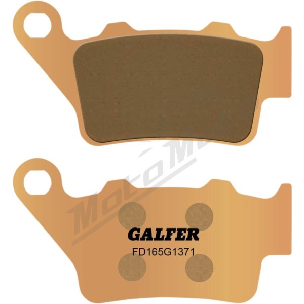 GALFER HH Sintered Brake Pads Aprilia / BMW / Ducati / Harley Davidson / Husqvarna / Indian / KTM / Triumph / Yamaha 125-1250cc 06-24