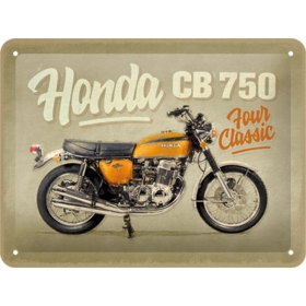 Metal tin sign HONDA CB 7500 FOUR 15x20