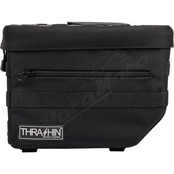 THRASHIN SUPPLY CO. Essential Saddlebags Harley Davidson FLD / FLDE / FLFB 1340-1923cc 82-24