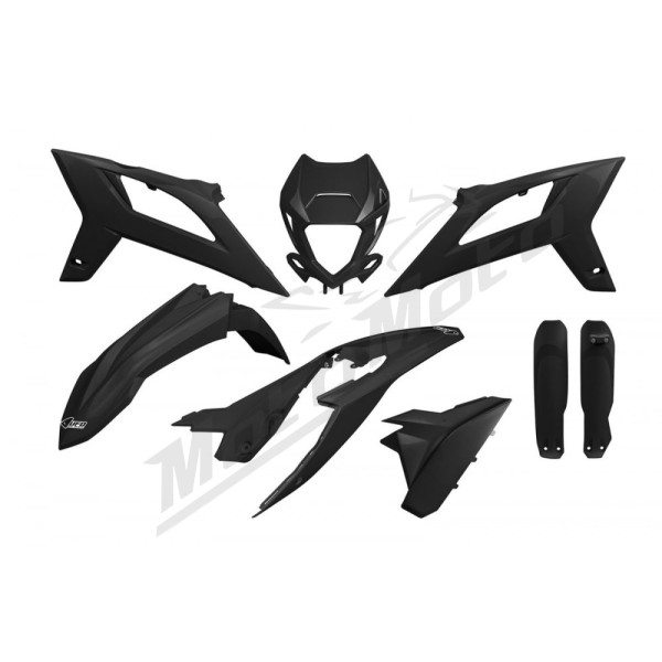 UFO Plastikų kompl. su šakių apsaugomis Beta RR 125-450 20-22