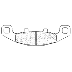 CL BRAKES 2304RX3 stabdžių trinkelės KAWASAKI GPX / NINJA / ZEPHYR / ZZR 500-1100 87-97