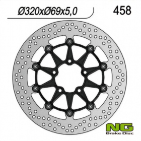 NG BRAKES Front Floating Brake Disc 320mm Suzuki GSX / GSX-R / TL 600-1400cc 96-07