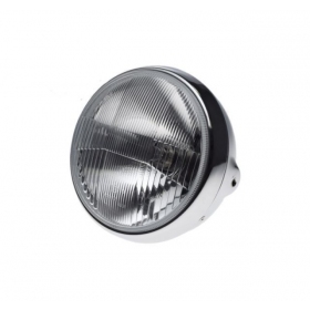 SALE! Universal chrome headlight 187MM