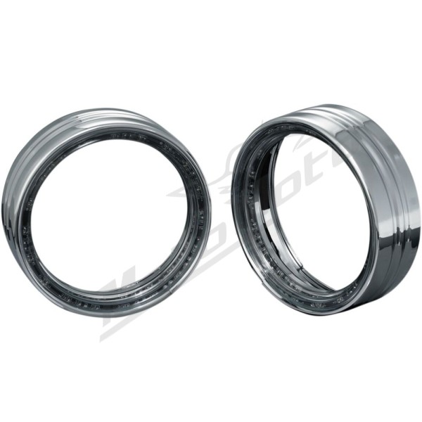 KURYAKYN SpotLight/Passing Light Trim Ring Harley Davidson FLDE / FLHC / FLHTKL / FLHTK / FLRT 1750/1923 17-24