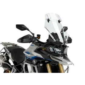 PUIG Touring Priekinis stiklas su papildomu skydeliu skaidrus Voge 900 DSX 24-25