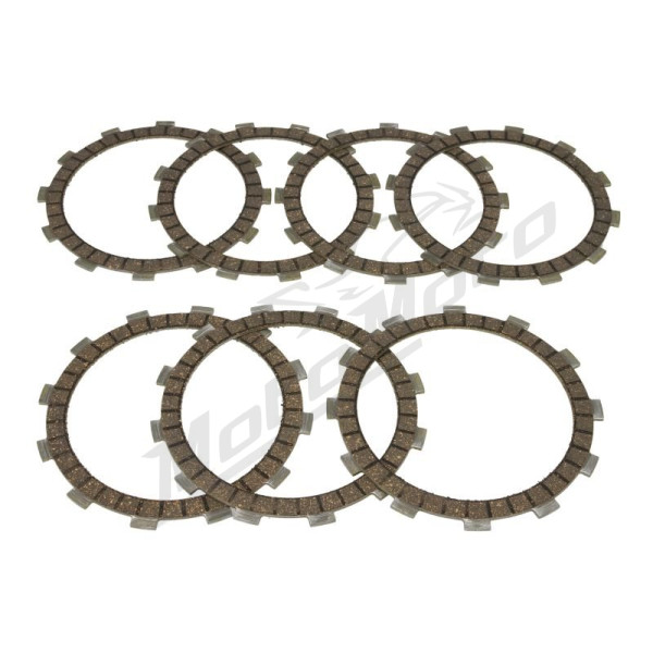 Ferodo clutch discs set Kawasaki EN / ER-6 / GPX / GPZ / KLE / KLX / Z / ZR / ZZR 400-750cc 80-17