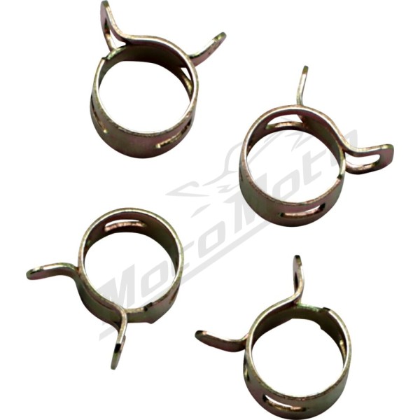 ALL BALLS Fuel Line Clamp Kit Ø10,4mm 4pcs
