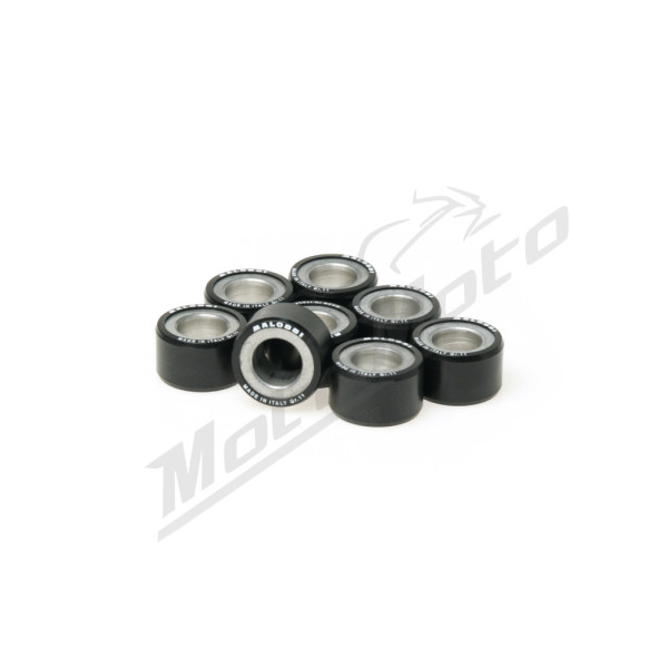 Variatoriaus ritinėlių komplektas MALOSSI HTRoll Kymco / MBK / Peugeot / Yamaha 400-560cc 01-> H2O 4T