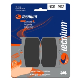 TECNIUM Racing Sintered Metal Carbon Brake pads - MCR262 Aprilia / Benelli / Bimota / Derbi / Ducati / GasGas / Husqvarna / Hyosung / KTM / Moto Guzzi / MV Agusta / Sherco / TM Racing / Triumph 390-12