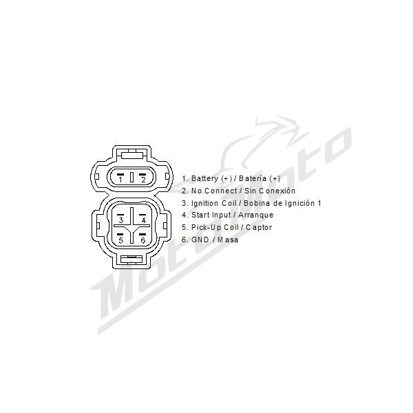 MOTOPLAT CDI Honda NX 500/650 88-91