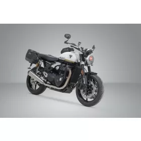 SW-MOTECH Legend Gear LC2 Side Bag System Brown Edition Triumph Speed Twin 1200 24-25