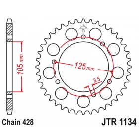 Rear sprocket JTR1134 