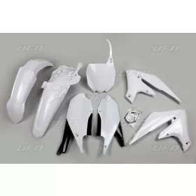 UFO Plastic Kit White Yamaha YZ 250-450F 18-23