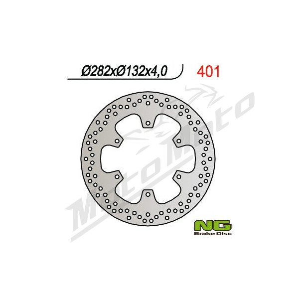 NG BRAKES Front Fixed Brake Disc 282mm MBK / Yamaha 50-400cc 87-05
