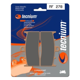 TECNIUM Street Performance Sintered Metal Brake pads - MF278 MF278 BMW K / R 850-1600cc 98-24