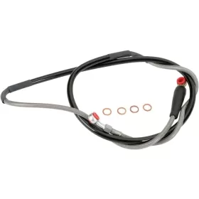 MOOSE OFFROAD Front Stainless Steel Braided Brake Line Yamaha WR F / YZ  / YZ F 125-450cc 98-04