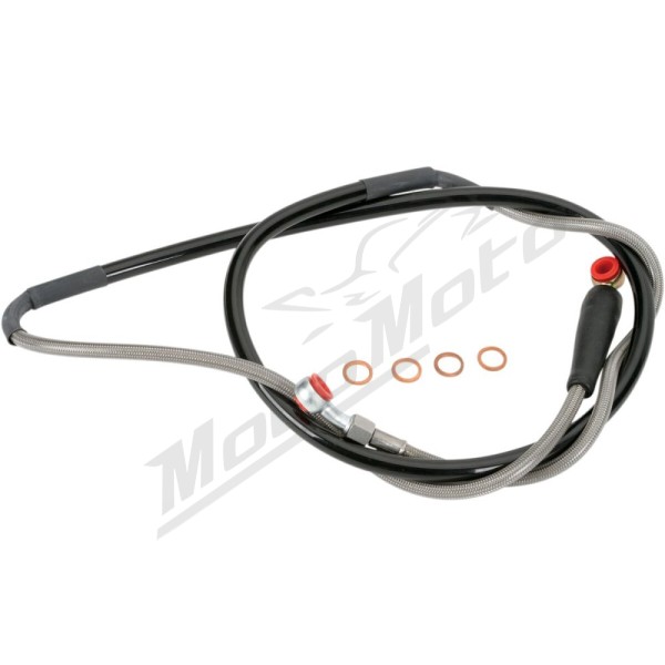 MOOSE OFFROAD Front Stainless Steel Braided Brake Line Yamaha WR F / YZ  / YZ F 125-450cc 98-04