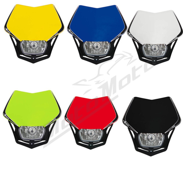 Racetech v-face headlamp