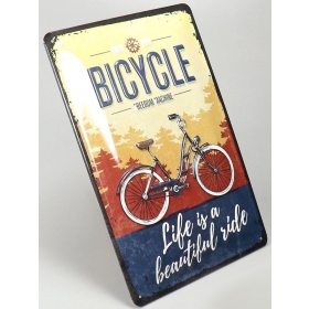 Metal tin sign BICYCLE 20x30