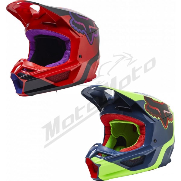 Fox V1 Venz Motocross Helmet