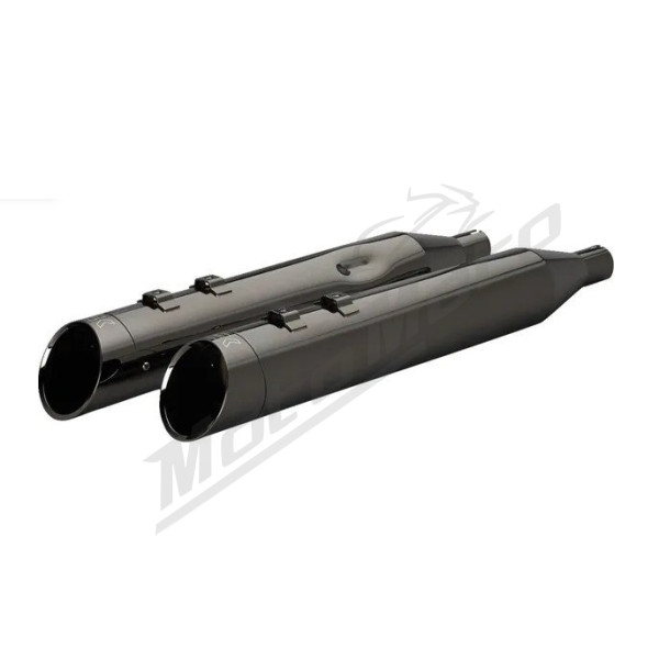 KHROME WERKS 4-1/2" HP-Plus Slip-On duslintuvai Harley Davidson FLH / FLHFB / FLHR / FLHT / FLHTCU / FLHTK / FLHTKL / FLHX / FLHXSE / FLHXST 1750-2147 17-26
