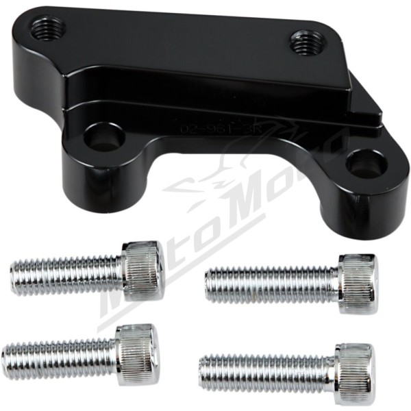 ARLEN NESS 14" Brake Caliper front right Adapter Kit Harley Davidson FLH / FLHFB / FLHRC / FLHRXS / FLHT / FLHTC / FLHTCU / FLHTCUTG 1584-1923cc 08-24