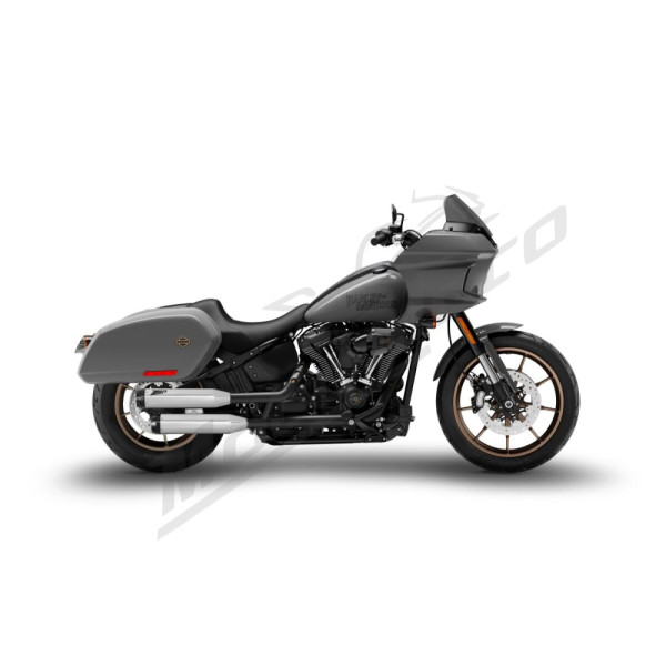 ZARD Overlapped Slip-Ons Mufflers Harley Davidson FXBB / FXBBS / FXST / FXLRST 1750-1923cc 18-24