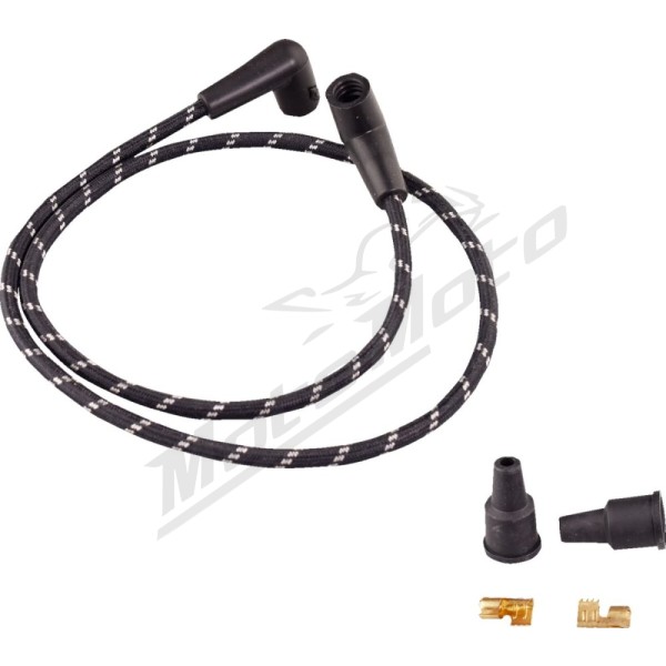 DRAG SPECIALTIES Universal Braided Spark Plug Wires 94cm