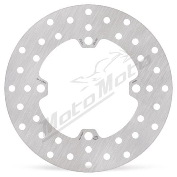 MOTO-MASTER Halo Rear Fixed Brake Disc Polaris Ranger / Sportsman 400/1000 05-25