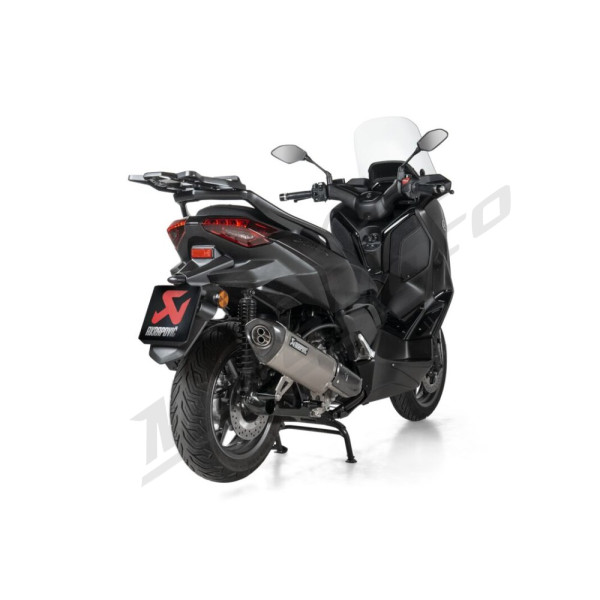 AKRAPOVIC Slip-On Nerūčijančio plieno / anglies pluošto Duslintuvas Yamaha LMW / XMAX 300 2025