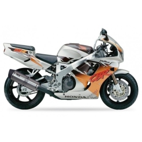 IXIL Hexoval Xtrem Silencer Stainless Steel Black / Aluminium Black - Honda CBR900RR 1992-1995 OH6081VSE