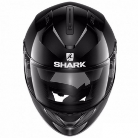 Shark Ridill Blank Black Glossy Full Face Helmet