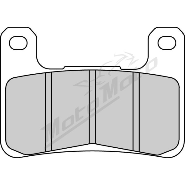 Ferodo Brake pads front 50,3x71,7x9,3mm Suzuki GSX-R 750 94-20