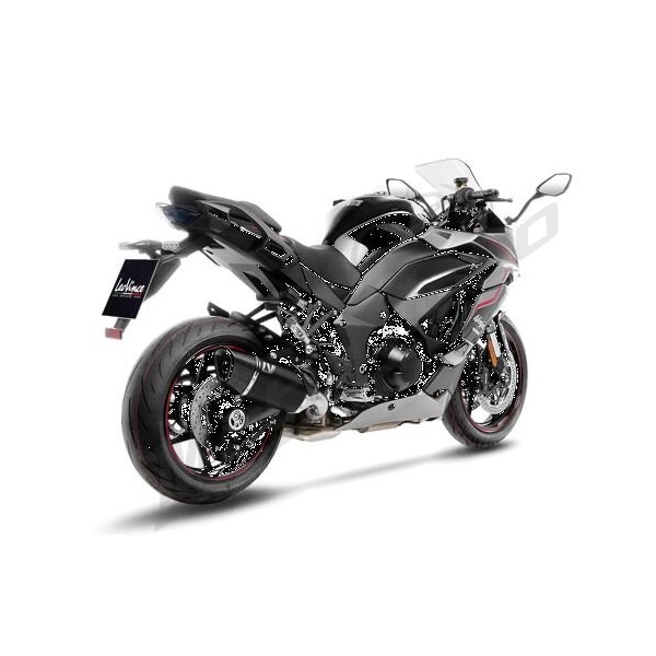 LEOVINCE LV-14R Black Edition Slip-On Muffler KAWASAKI NINJA 1000 20-24