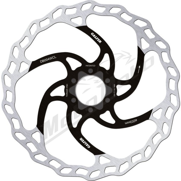 GALFER Fixed Disc Wave® Center-Lock ø203 mm